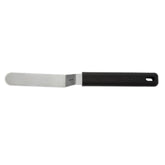 PLATING SPATULA WITH BLACK HANDLE 90 MM X 20 MM - Mabrook Hotel Supplies
